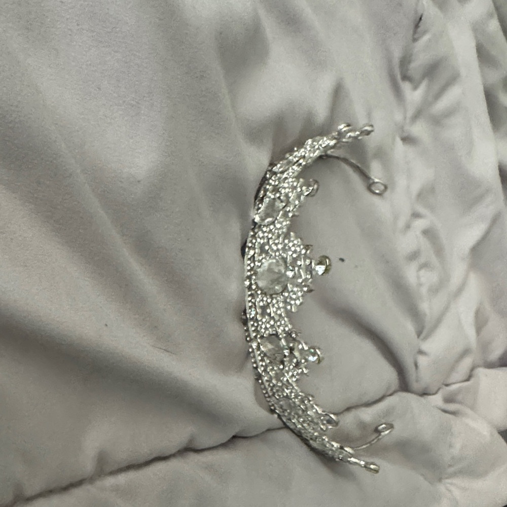Elegant Silver Tiara